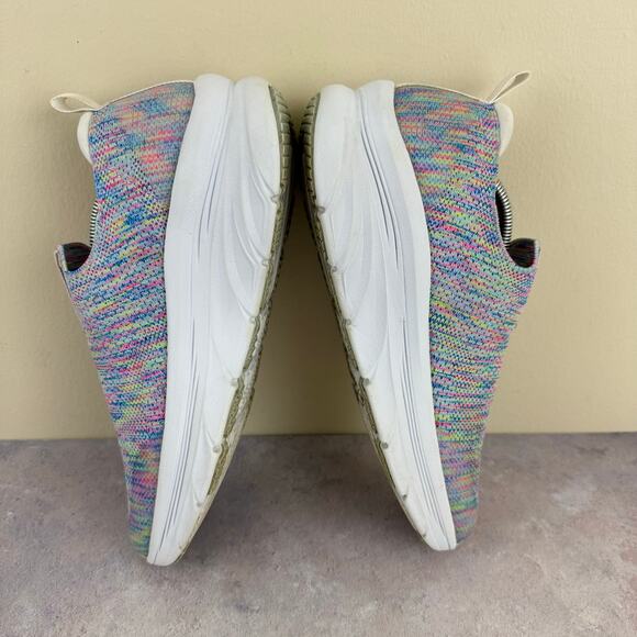 Skechers D'Lux Walker Rainbow Walking Shoes Slip On 149367 Womens Size 8.5 - Picture 6 of 12